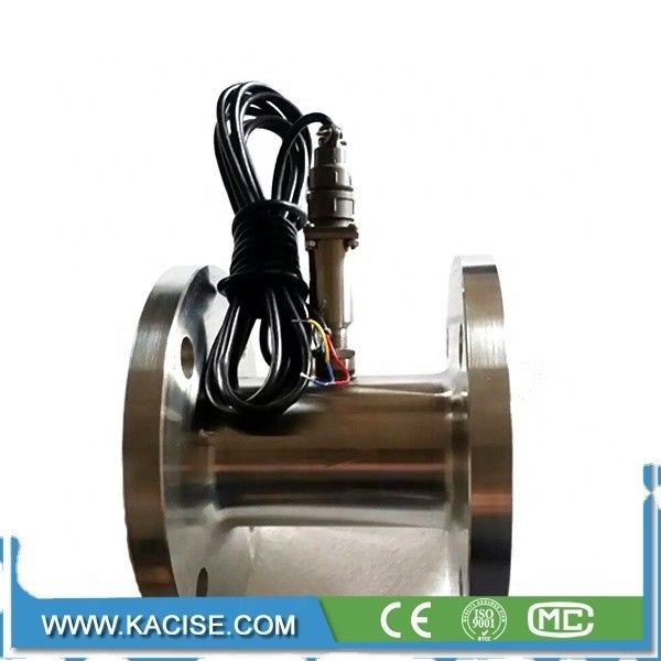 High Accuracy SS304/SS316 Turbine Flow Meter with Flange/Thread/Sanitary Connection for Juice and Beer