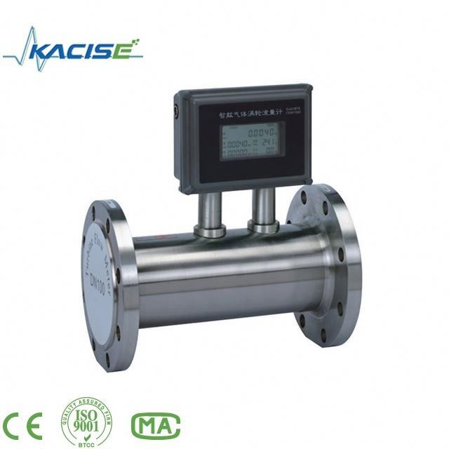 LPG Flow Meter with Temperature and Pressure Compensation, ExdIIBT6 Explosion-Proof Gas Turbine Flow Meter ±0.75% Accuracy