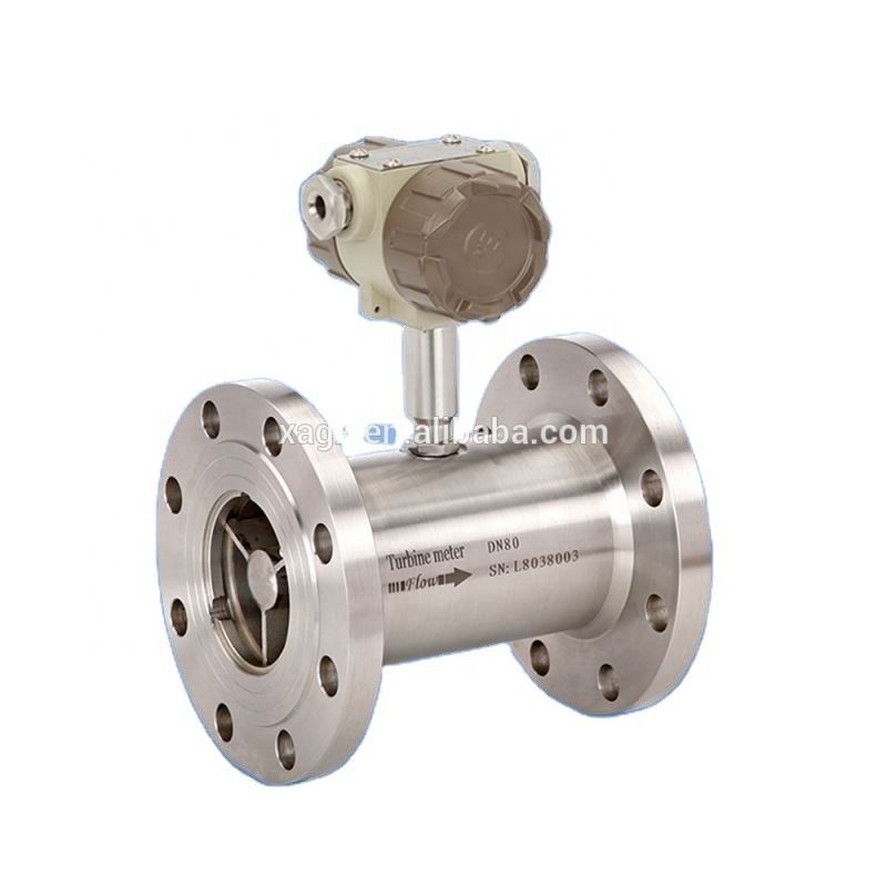 Sanitary Turbine Flow Meter for Molasses with 4-20mA Output and High Accuracy
