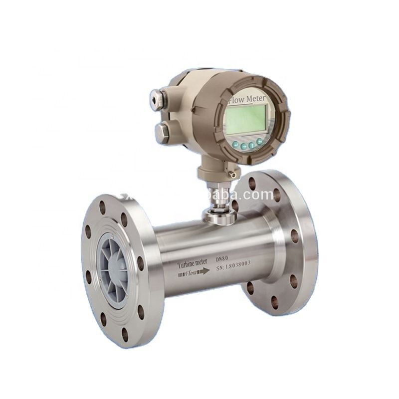 Sanitary Turbine Flow Meter for Molasses with 4-20mA Output and High Accuracy