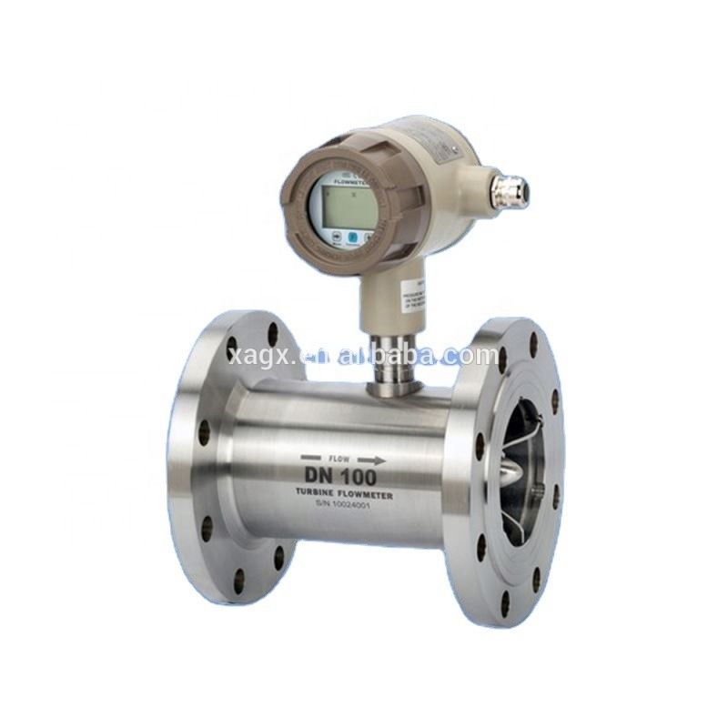 Sanitary Turbine Flow Meter for Molasses with 4-20mA Output and High Accuracy