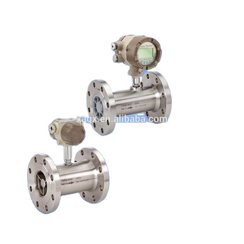 Sanitary Turbine Flow Meter for Molasses with 4-20mA Output and High Accuracy