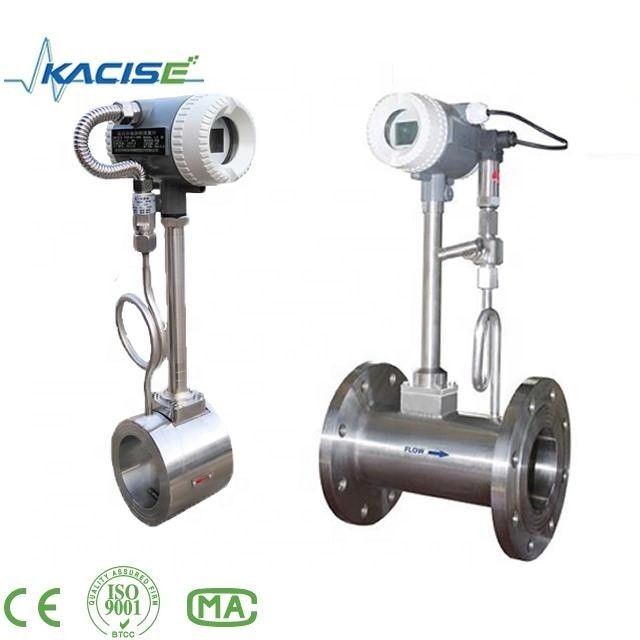 IP68 Protection Stainless Steel Vortex Flow Meter with 1.0% Accuracy for Steam and Liquid Measurement
