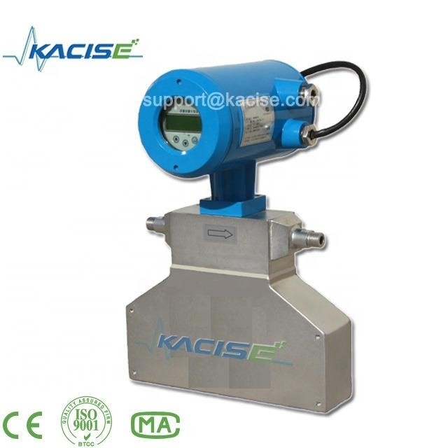 Coriolis gas / H2 mass flow meter with low velocity flow range