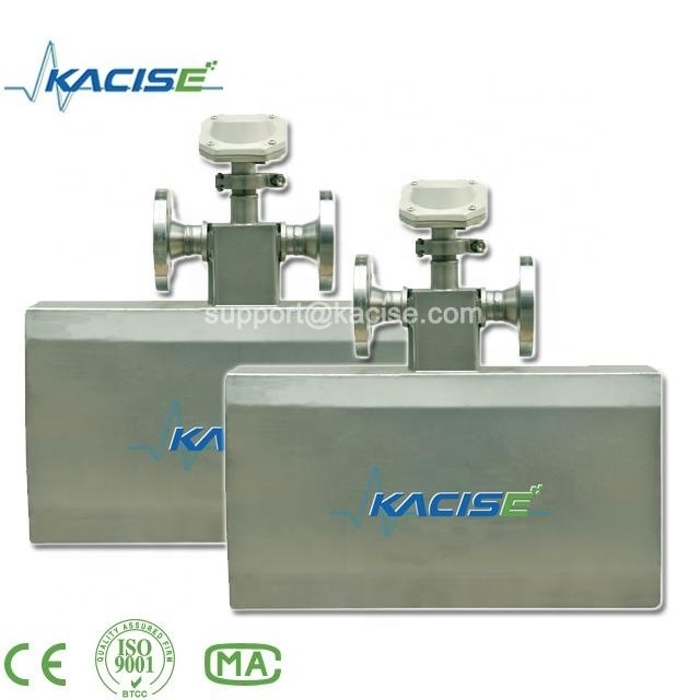 Coriolis gas / H2 mass flow meter with low velocity flow range