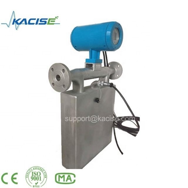 Coriolis gas / H2 mass flow meter with low velocity flow range