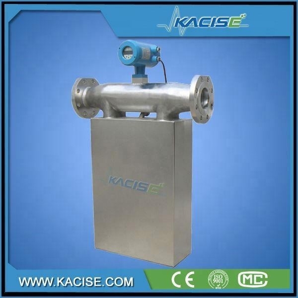 Coriolis gas / H2 mass flow meter with low velocity flow range