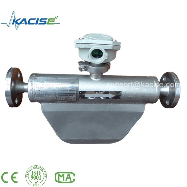 Pulp & paper coriolis mass flow meter with flow rate 0-150th/h