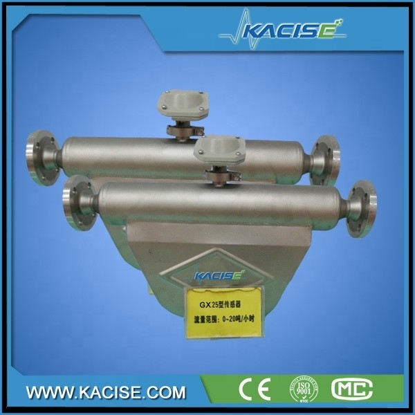 Pulp & paper coriolis mass flow meter with flow rate 0-150th/h