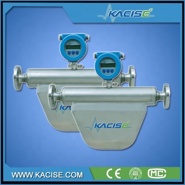 Pulp & paper coriolis mass flow meter with flow rate 0-150th/h