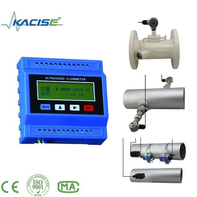 Low Cost KUFM2000 Ultrasonic Flow Meter Module with RTU, 1.0% Accuracy, 4~20mA Output Signal, and IP68 Protection