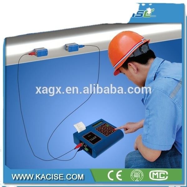 KUFP2000 Ultrasonic Flowmeter with 1% Accuracy Built-in SD Card and Non-contact Measurement