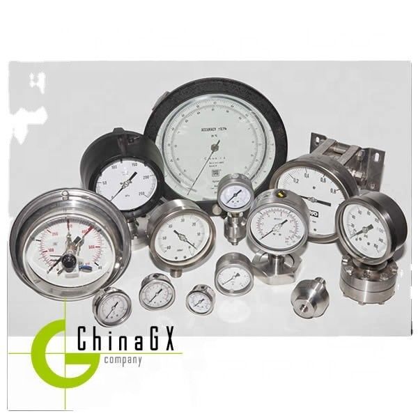 KPG202 Digital Pressure Gauge with Glycerine or Silicone Oil Filled High-Precision Measurement and Microprocessor Compensated