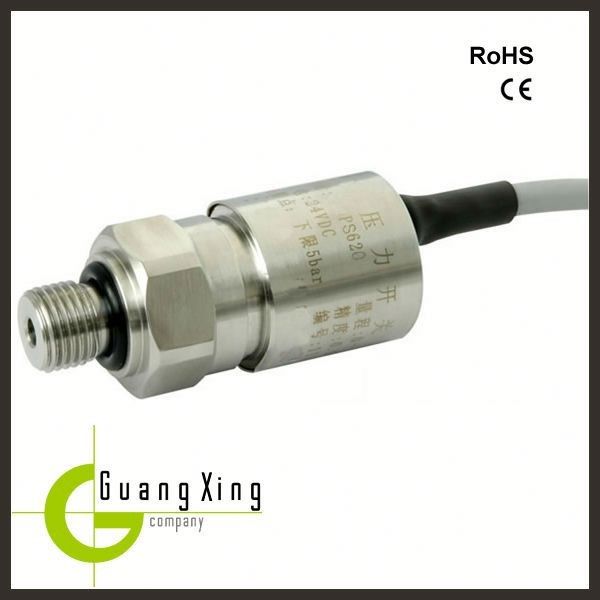 316L Stainless Steel Electronic Water Pump Pressure Switch Adjustable 0.02~10MPa 16MPa Max 3 Phase