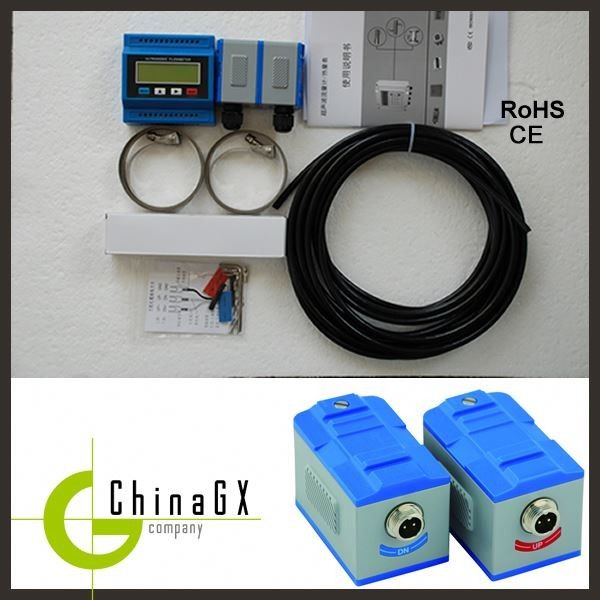 Economical Digital Plastic Portable Ultrasonic Flow Meter with 1.0% Accuracy for Molasses Measurement