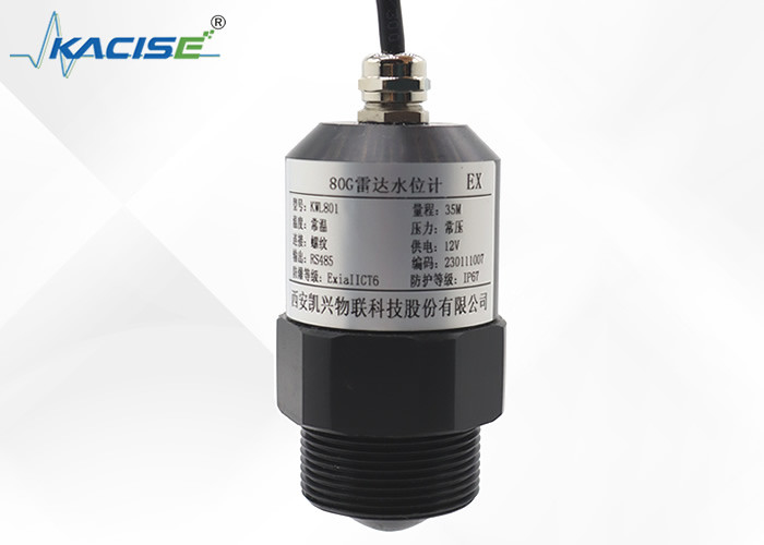 KWL800 76 - 81GHz FM Continuous Wave Radar Water Level Sensor With RS485 Modbus Communication