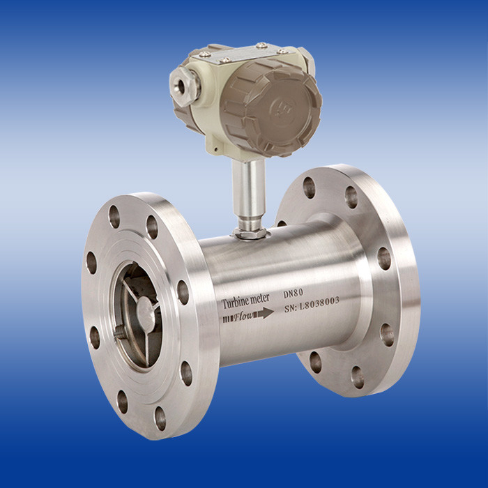 Turbine Flow Meter Indicator Rotary Vane Flow Meter with power supply 220VAC/ 24VDC