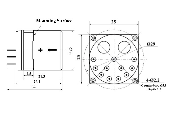 Quartz accelerometers for vibration detection with Bias ≤5mg and Bias One-month Composite Repeatability ≤30(μg)