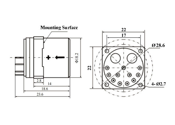 Quartz Accelerometer Sensor with ±80g Range and 100g Shock Resistance for Vibration Monitoring
