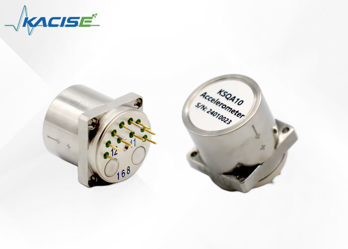 High precision accelerometer Operating Temperature-45°C to +80°C and Shock 100g for aerospace and defense applications