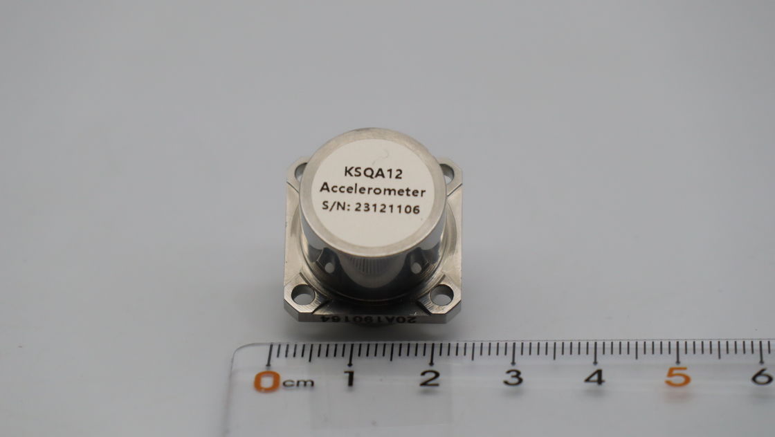 Quartz Flexible Accelerometer Sensor with ±12~±18V DC Power, 0.6 ~ 1.3mA/g Scale Factor and ≤5mg Bias for Precision Measurement