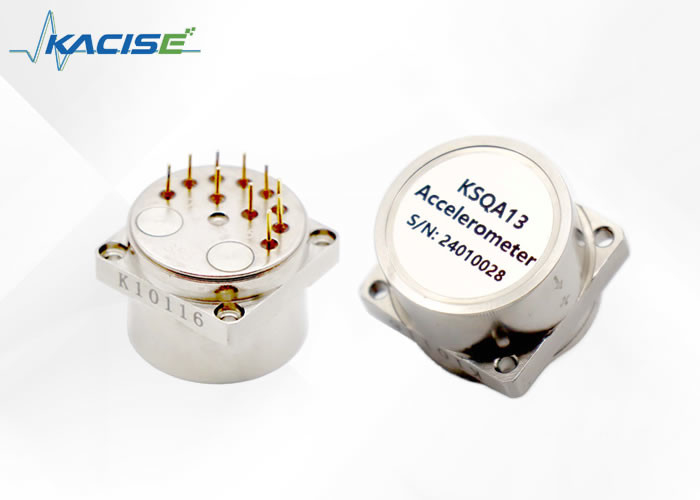 Storage Temperature -55°C～+120°C Vibration Resistant Accelerometer Sensor With Size Ø25×25mm
