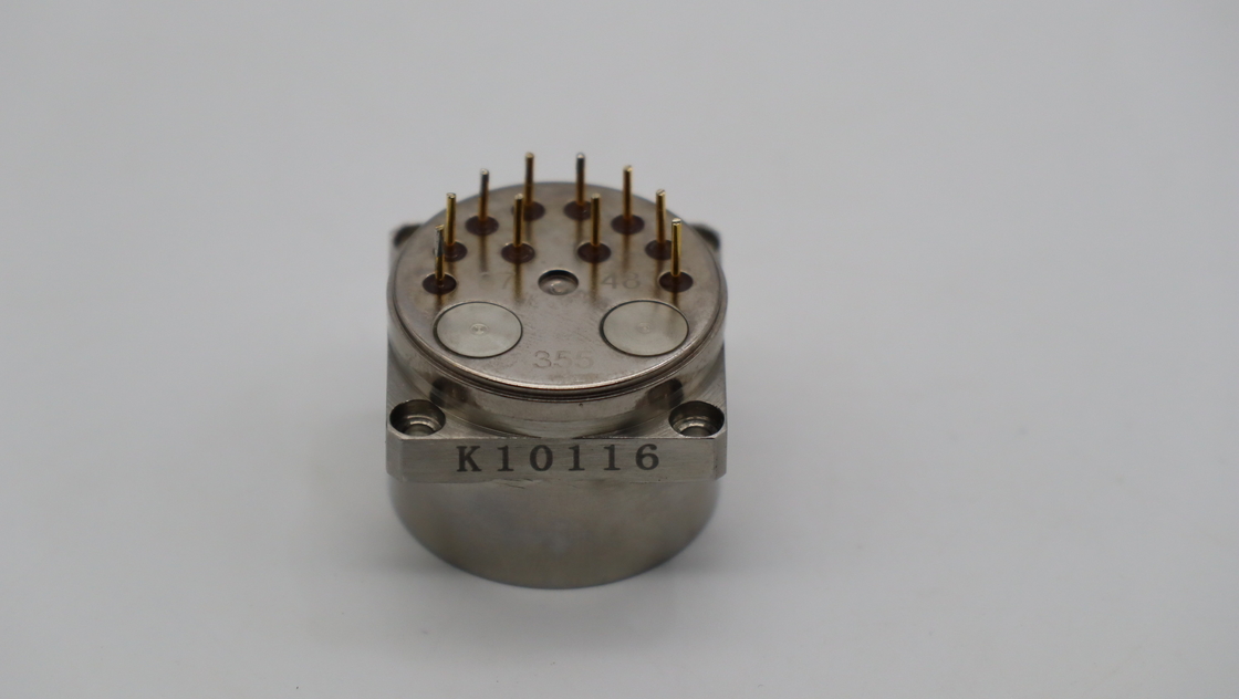 Storage Temperature -55°C～+120°C Vibration Resistant Accelerometer Sensor With Size Ø25×25mm
