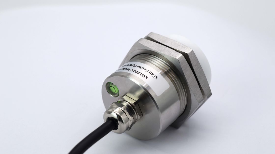 IP68 Waterproof 80GHz Radar Level Transmitter with ±2mm Accuracy for Precise Distance Measurement