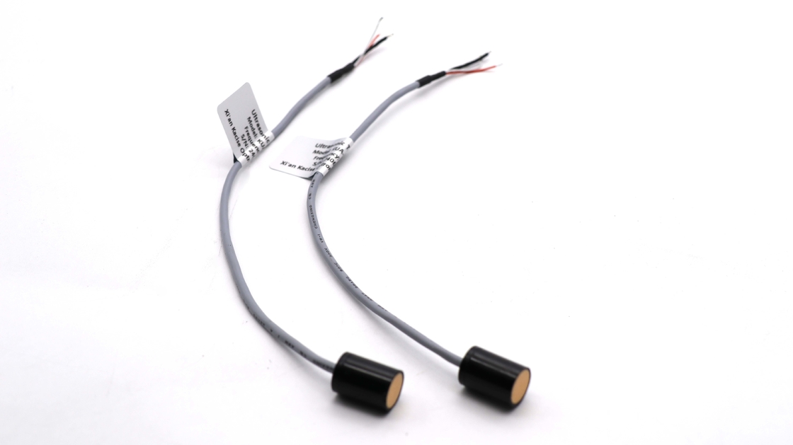 IP68 Grade Ultrasonic Transducer Sensor for Liquid Level Measurement Cable Length 22cm