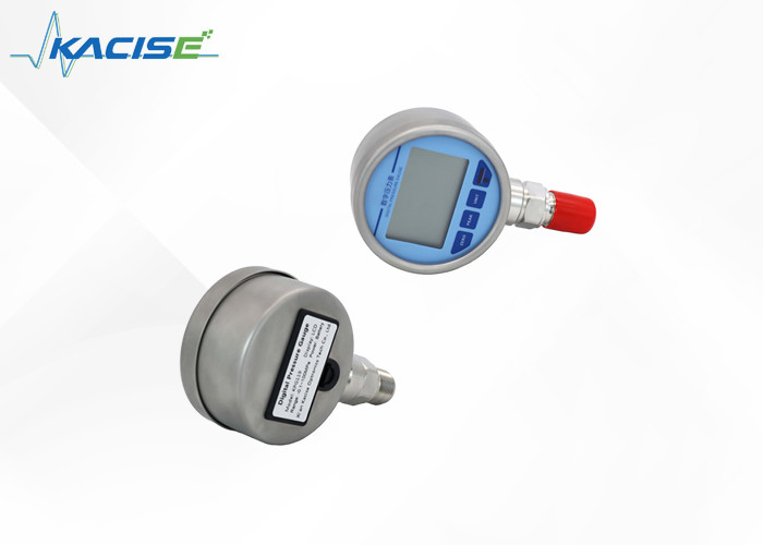 Stainless Steel 304 Digital Oil Pressure Gauge with IP65 Fluororubber Sealing Ring Waterproof