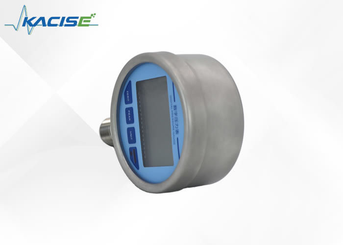Compact Digital Pressure Gauge with Stainless Steel 316L Diaphragm, 4 1/2 Bits Resolution and AAA Battery Power