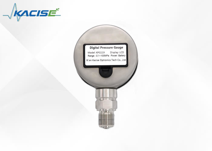 Liquid Filled Precision Digital Pressure Gauge With Fluororubber Seal Ring For Pressure Measuring