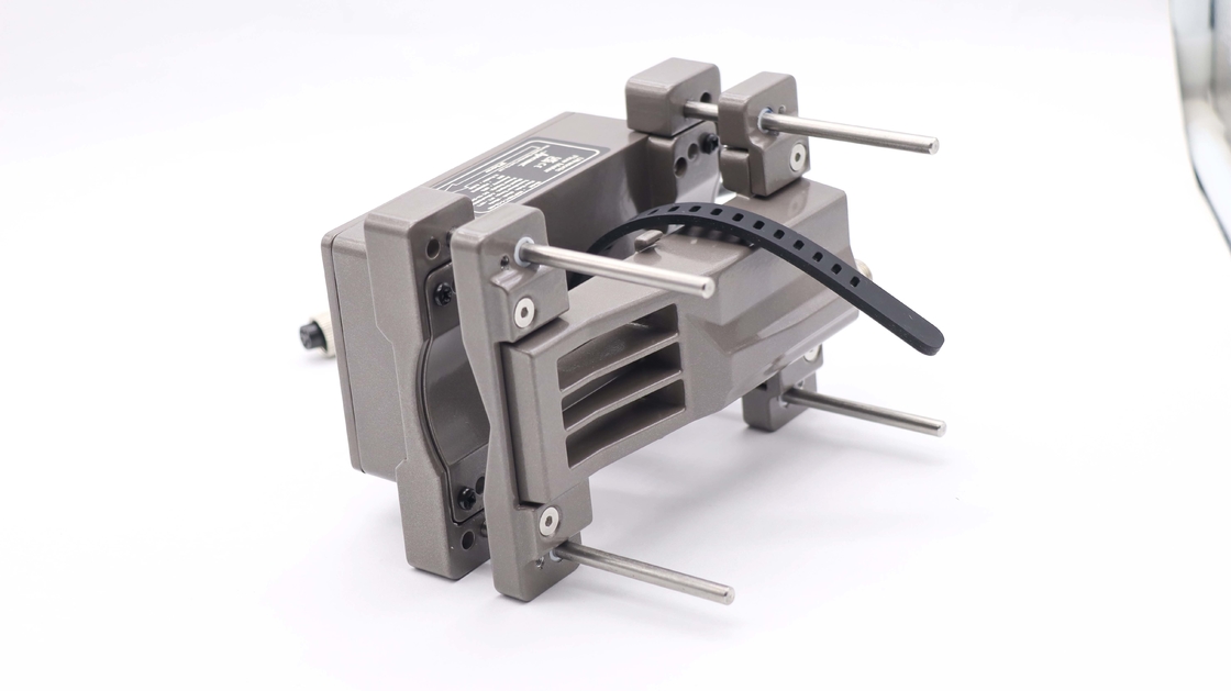 Power And I/O Connectors M12 Aviation Plug Ultrasonic Flow Meter With Large Screen Display