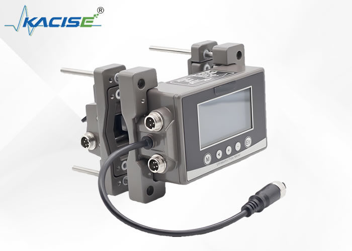Modbus RS485 Communication Ultrasonic Flow Meter with Clamp-On Design and 256*128 Backlit LCD