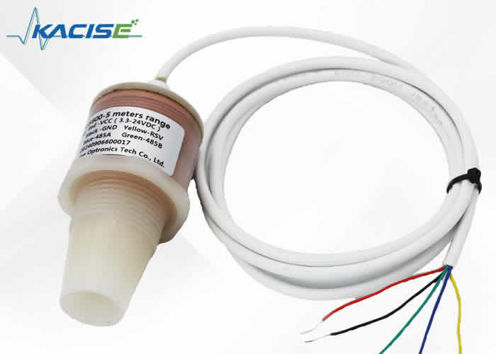 6V Ultrasonic Water Level Meter with RS485 Output and 5m High Accuracy Liquid Level Measurement