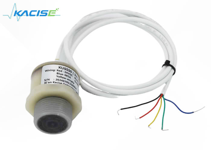 KUS550 Sewage Pool Ultrasonic Level Meter With Thermo Sensor Waterproof RS485，High sensitivity