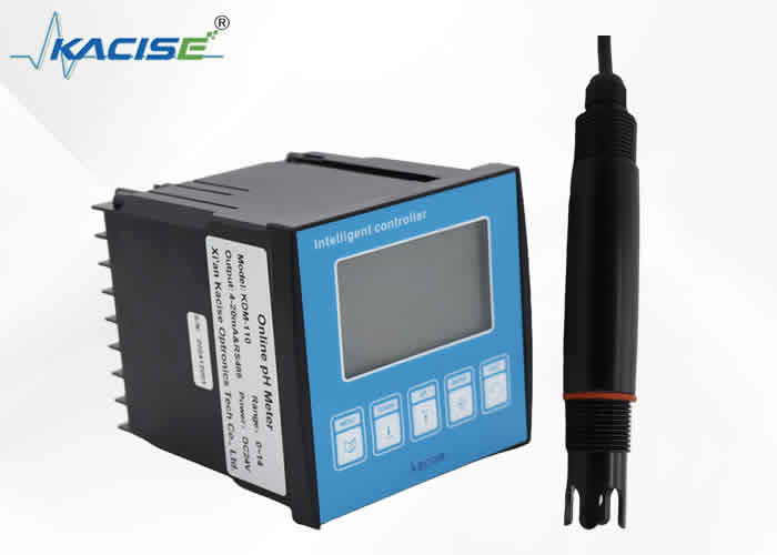 Highly KDM-110 Online PH Meter with Temperature Compensation 0-99.9C PH and Resolution 0.1C