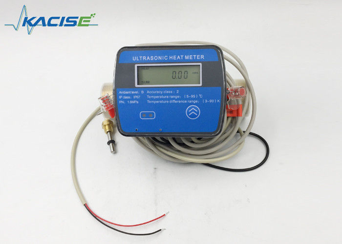 Professional Ultrasonic BTU Meter with Class B Accuracy, M-BUS Communication, and 6-Year Battery Life