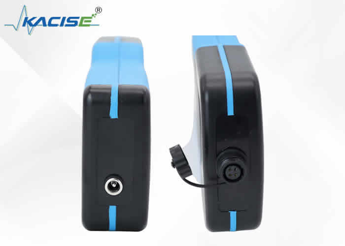 12V Rechargeable Lithium Battery Powered Portable Handheld Flowmeter with IP67 Rating and RS485 Output