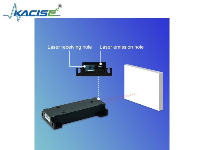 Class 1 Laser Measuring Sensor for Process Automation 0.4mW Laser Type Performance