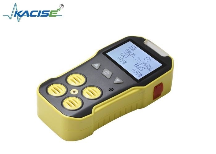 KMBH-4A Portable Multi Gas Detector Large LCD Accuracy ≦±5% F.S.