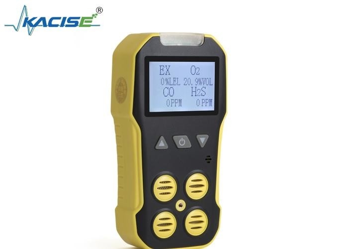 KMBH-4A Portable Multi Gas Detector Large LCD Accuracy ≦±5% F.S.