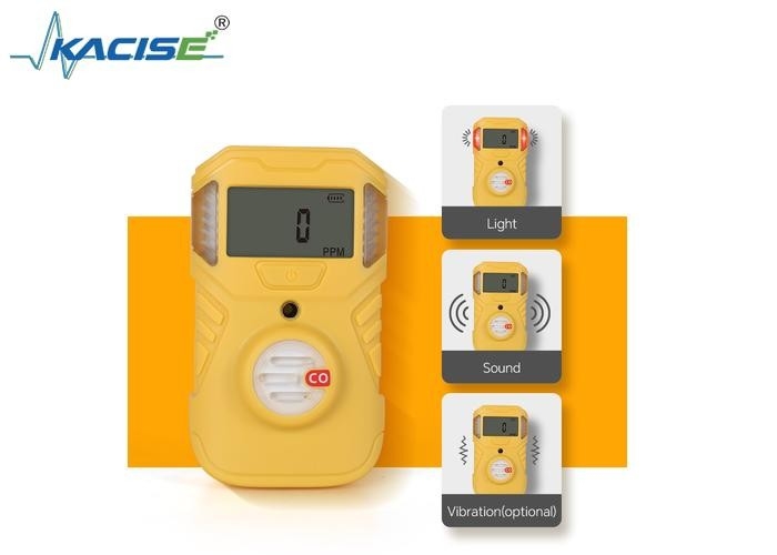 KSBH-BX101 Single Gas Detector with LCD Segment Screen IP67 Protection Stores 50 Alarm Events 90dB 10cm Alarm Sound