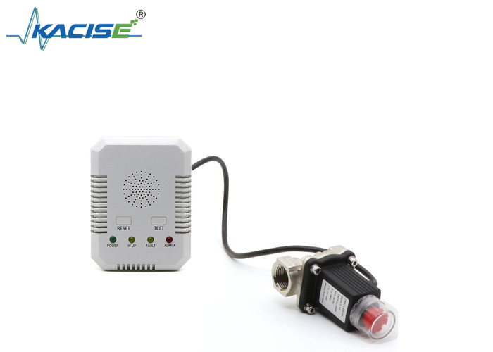 KLBH-H3 Gas Alarm With Shut Off Valve Detect Combustible Gas CO Alarm Set Point 10%LEL / 100PPM Semiconductor Sensor Type