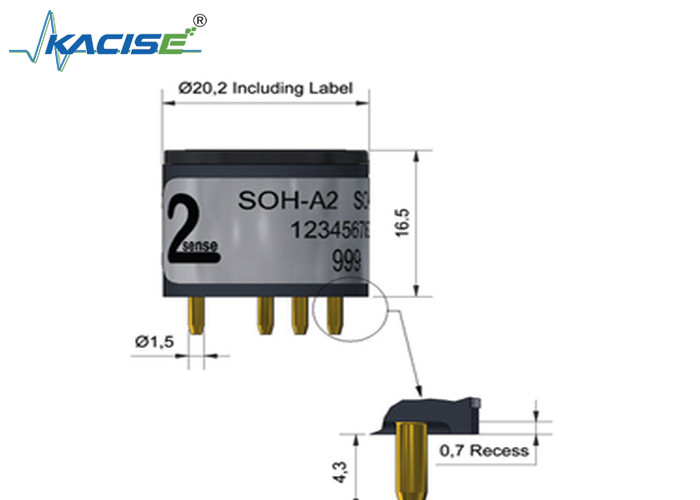 SOH-A2/SOH-A2 Sulfur Dioxide Hydrogen Sulfide Analyzer with 20 Range and 140-250 Sensitivity