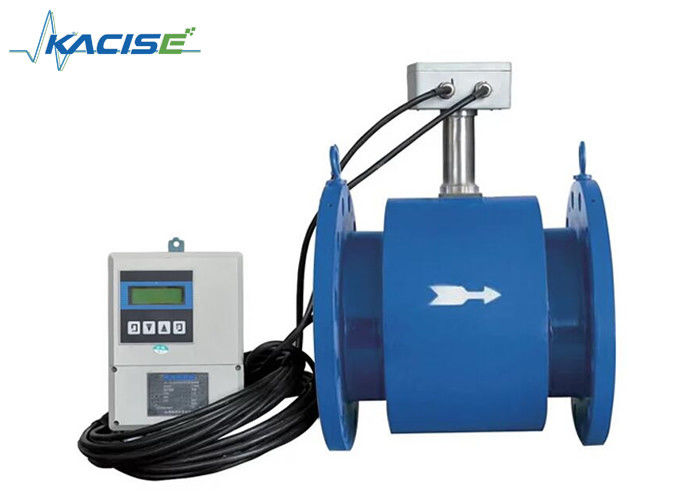 Sewage treatment chemical industry on-line electromagnetic flowmeter inline/insert type