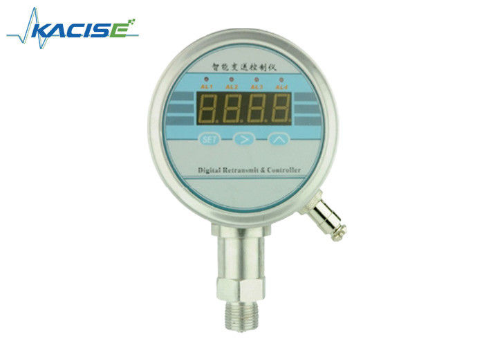 Stable Stainless Steel Digital Pressure Gauge with High Accuracy and LED Display for Industrial Use