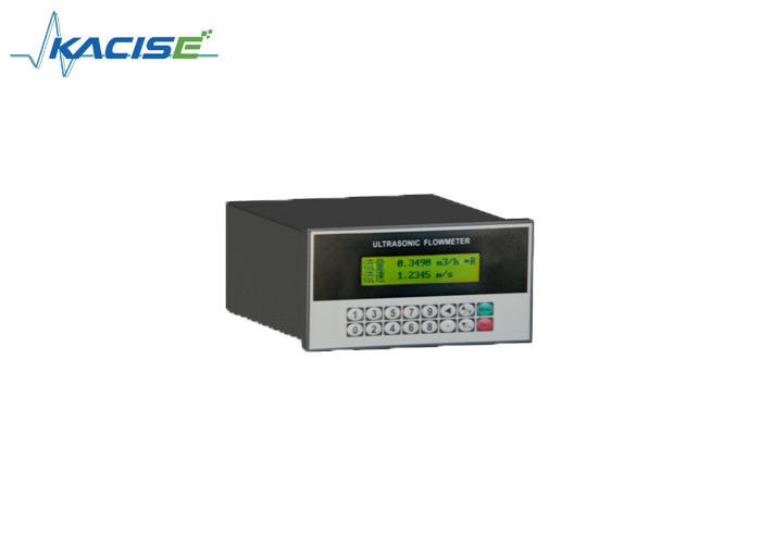 Panel Mounted Ultrasonic Flow Meter with Double Power Supply RS485 Communication and 15~6000mm Pipe Diameter