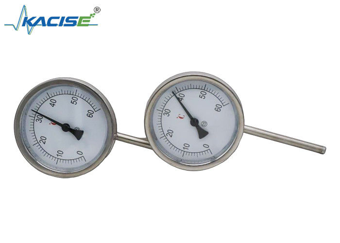 Stainless Steel 304/316 Bimetal Thermometer with Customizable Stem Length and EN 13190 or ASME B40.3 Certification