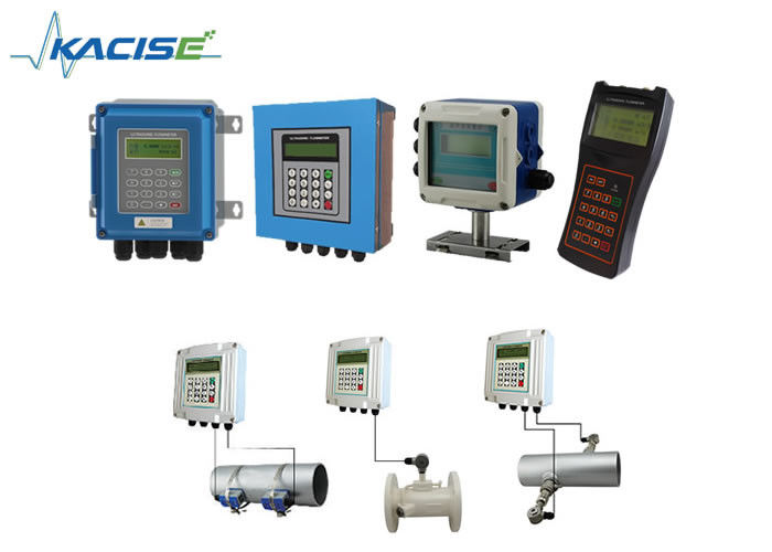 Wall Mount Handheld Ultrasonic Flow Meter with Accurate Measurement for DN15-6000mm Pipes